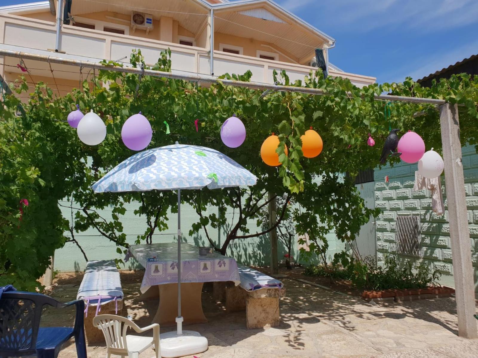 Mediterranean House 50M From The Sea Nin Dış mekan fotoğraf